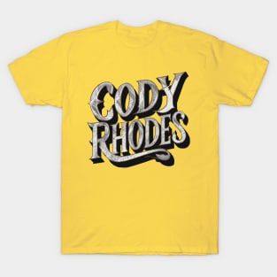 Cody Rhodes Typography T-Shirt